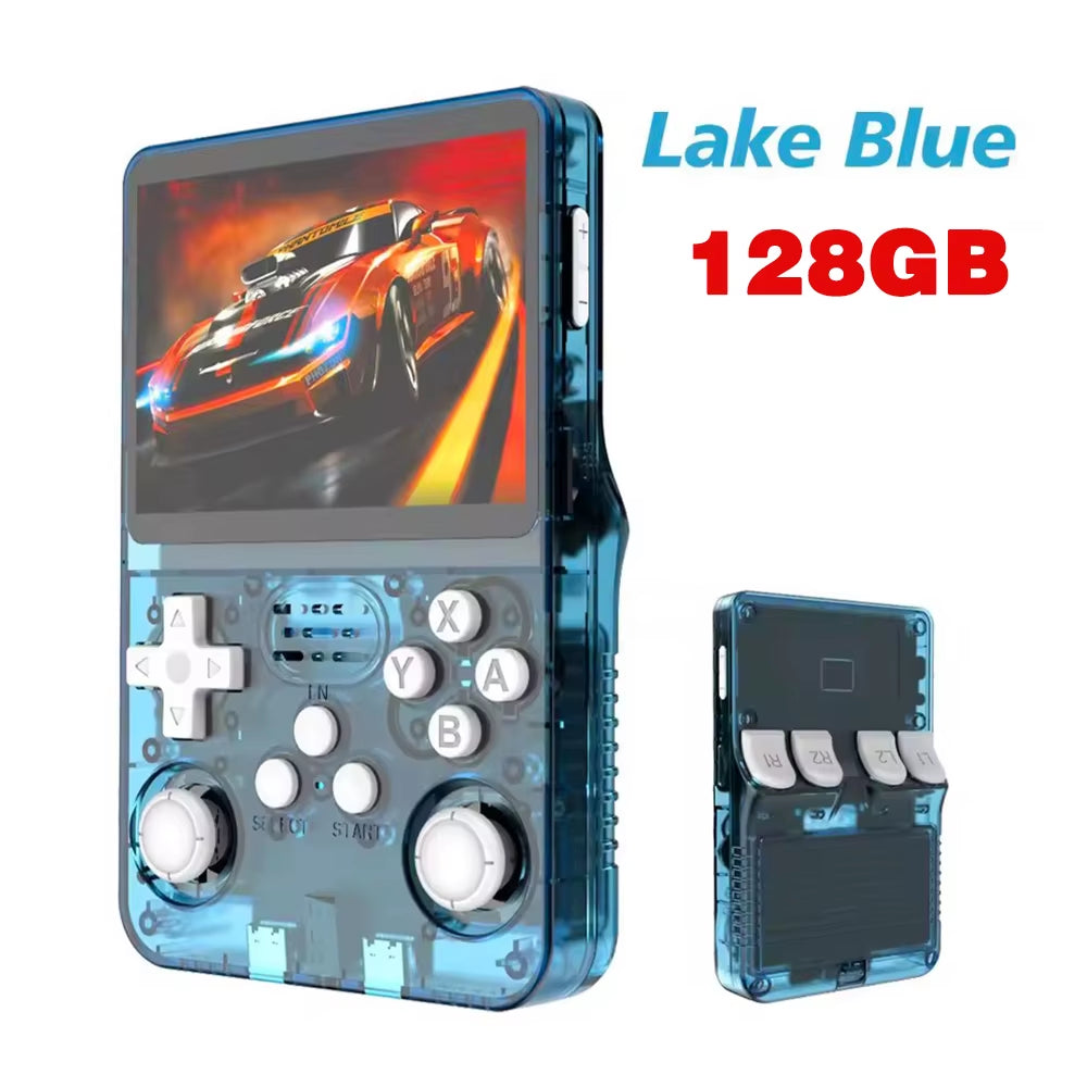 ARKOS R36S Retro Handheld Game Console Linux System 3.5-Inch IPS Screen Video Player 64GB/128GB Portable Handheld Game Console