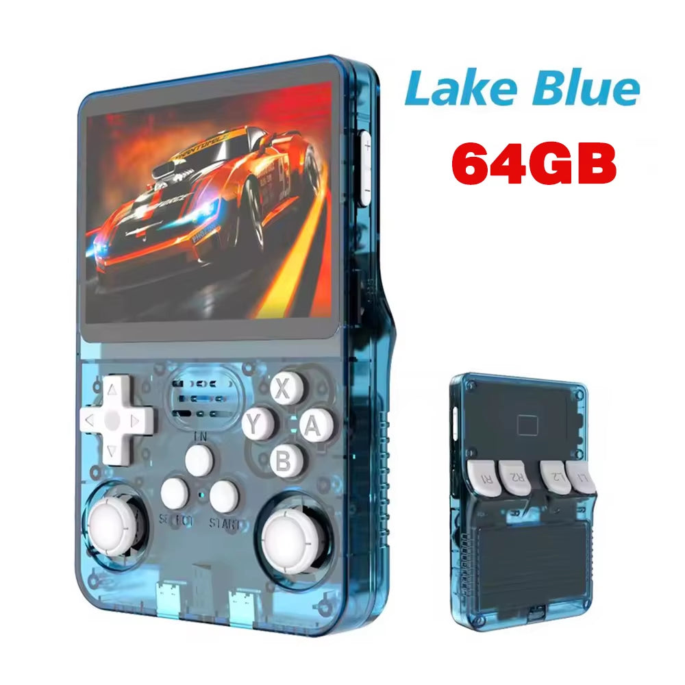 ARKOS R36S Retro Handheld Game Console Linux System 3.5-Inch IPS Screen Video Player 64GB/128GB Portable Handheld Game Console